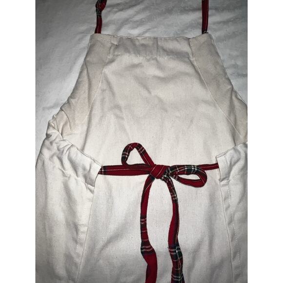 Mud Pie Apron "Grandma Chef " Red Plaid Apron -One Size--New w/ Tags - Picture 8 of 12